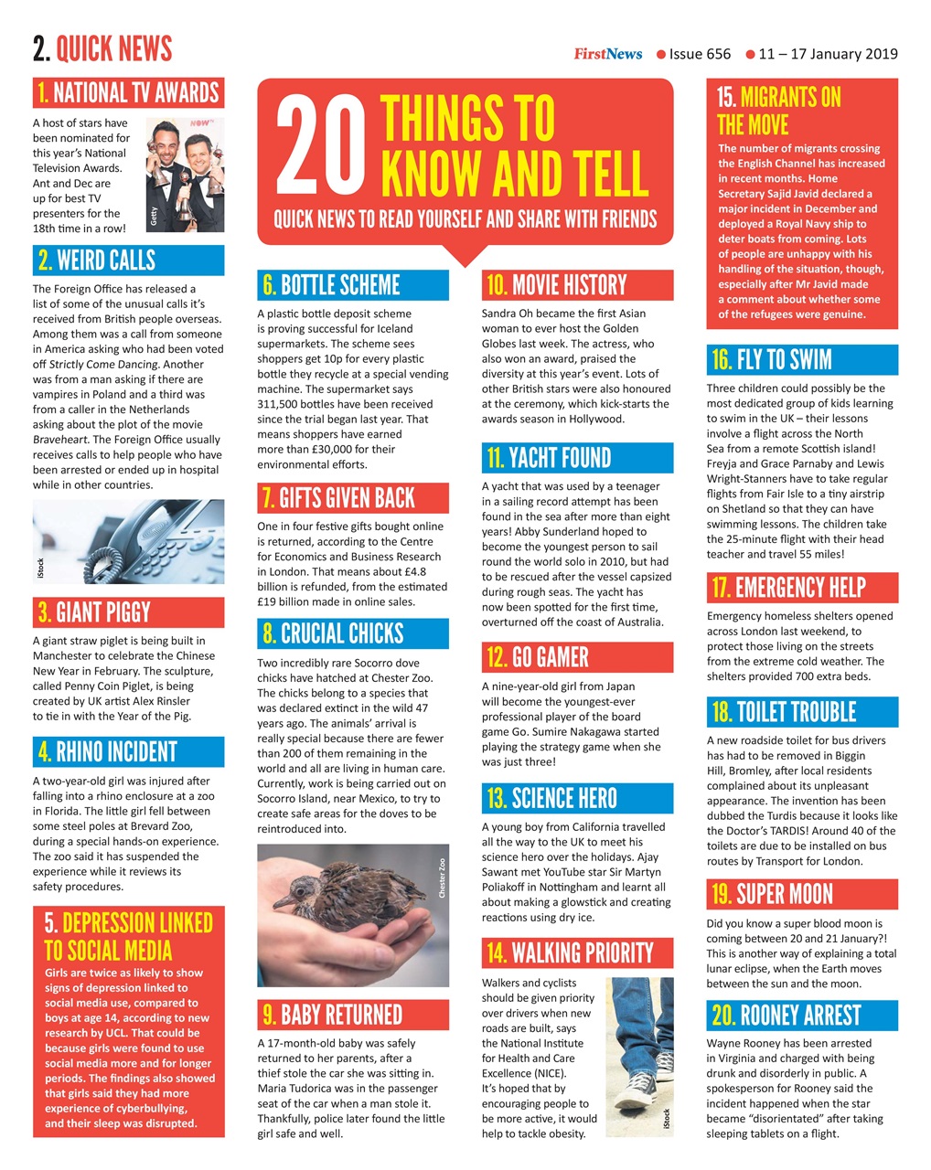 First News Preview Pages