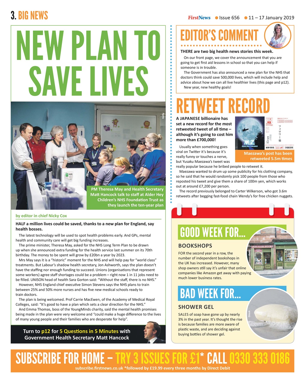 First News Preview Pages