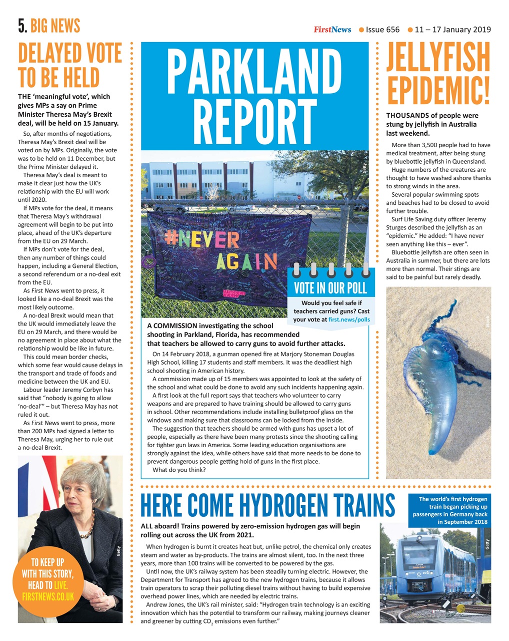 First News Preview Pages