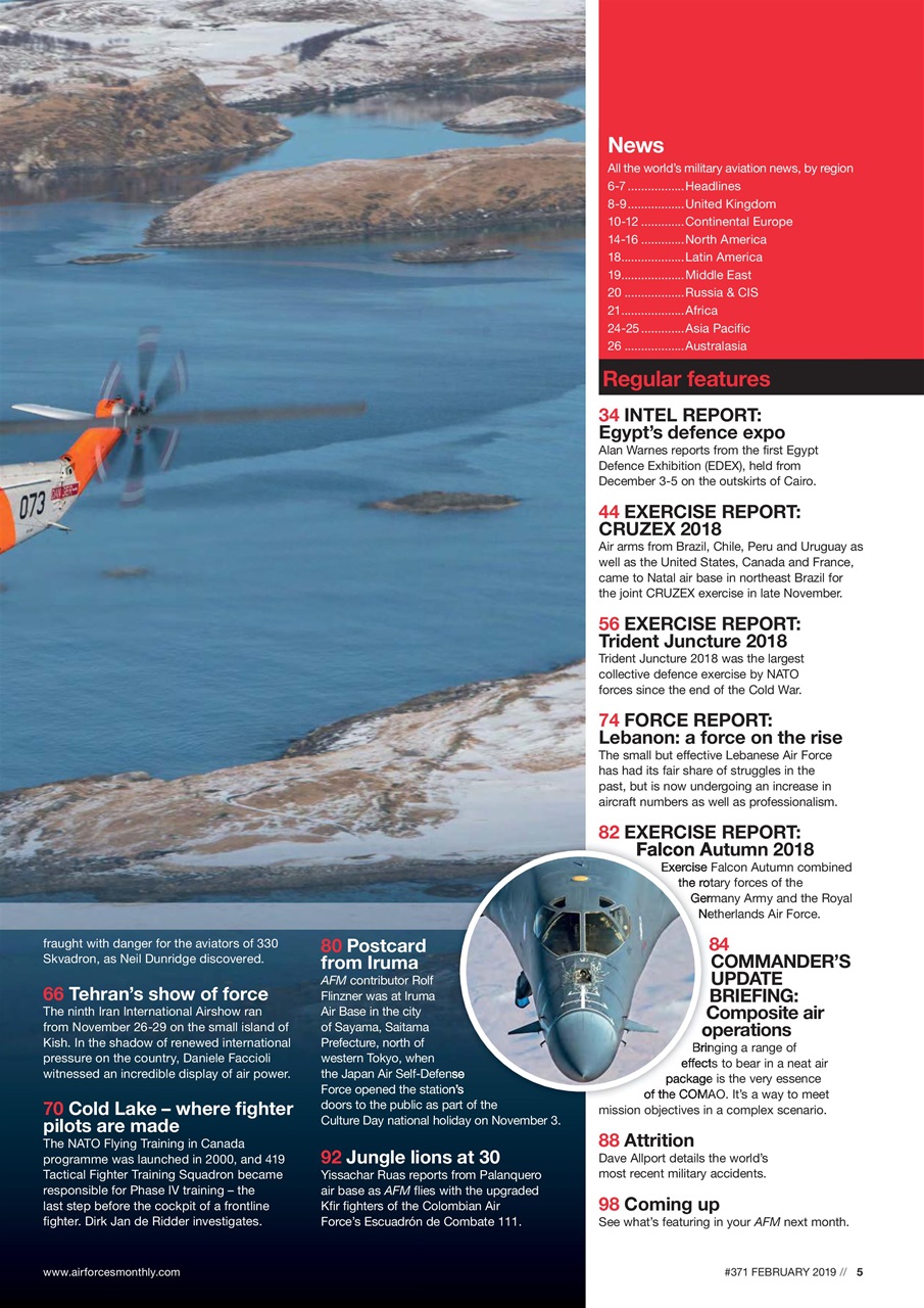 AirForces Monthly Preview Pages
