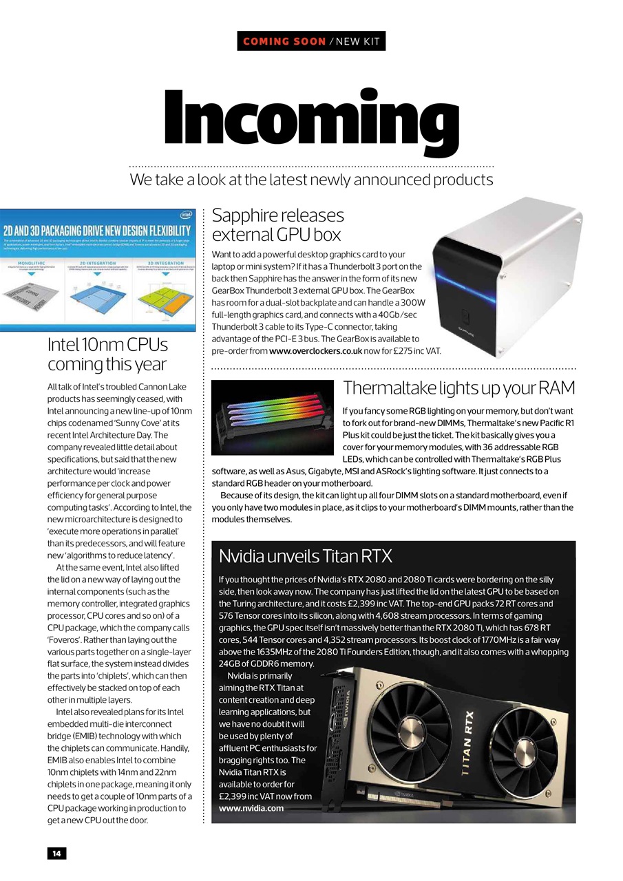 Custom PC UK Preview Pages