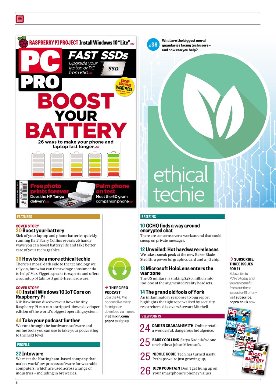 PC Pro Preview Pages