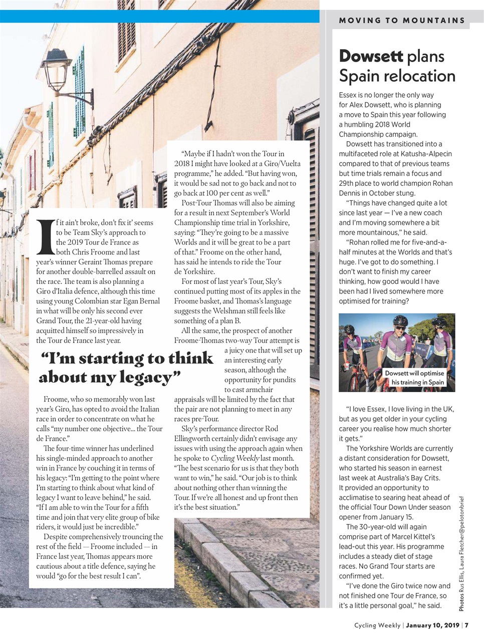 Cycling Weekly Preview Pages