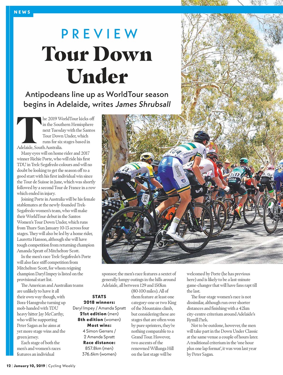 Cycling Weekly Preview Pages
