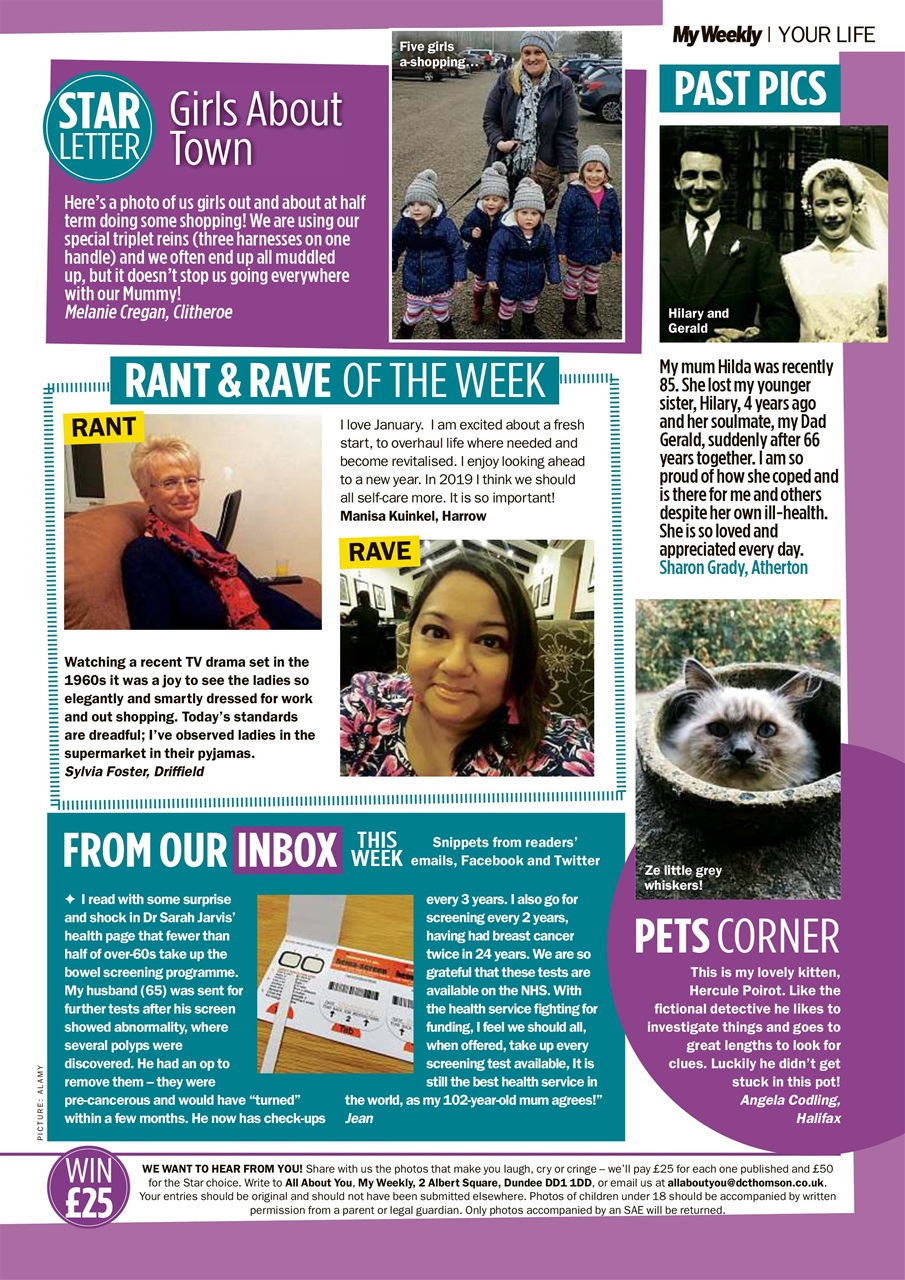 My Weekly Preview Pages