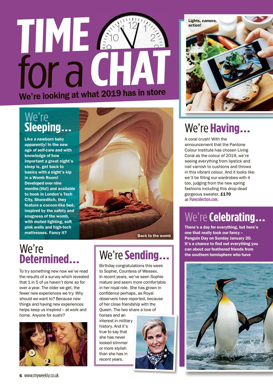 My Weekly Preview Pages