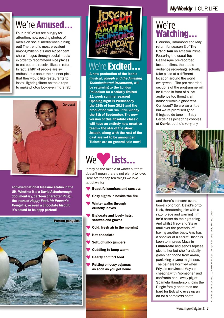 My Weekly Preview Pages