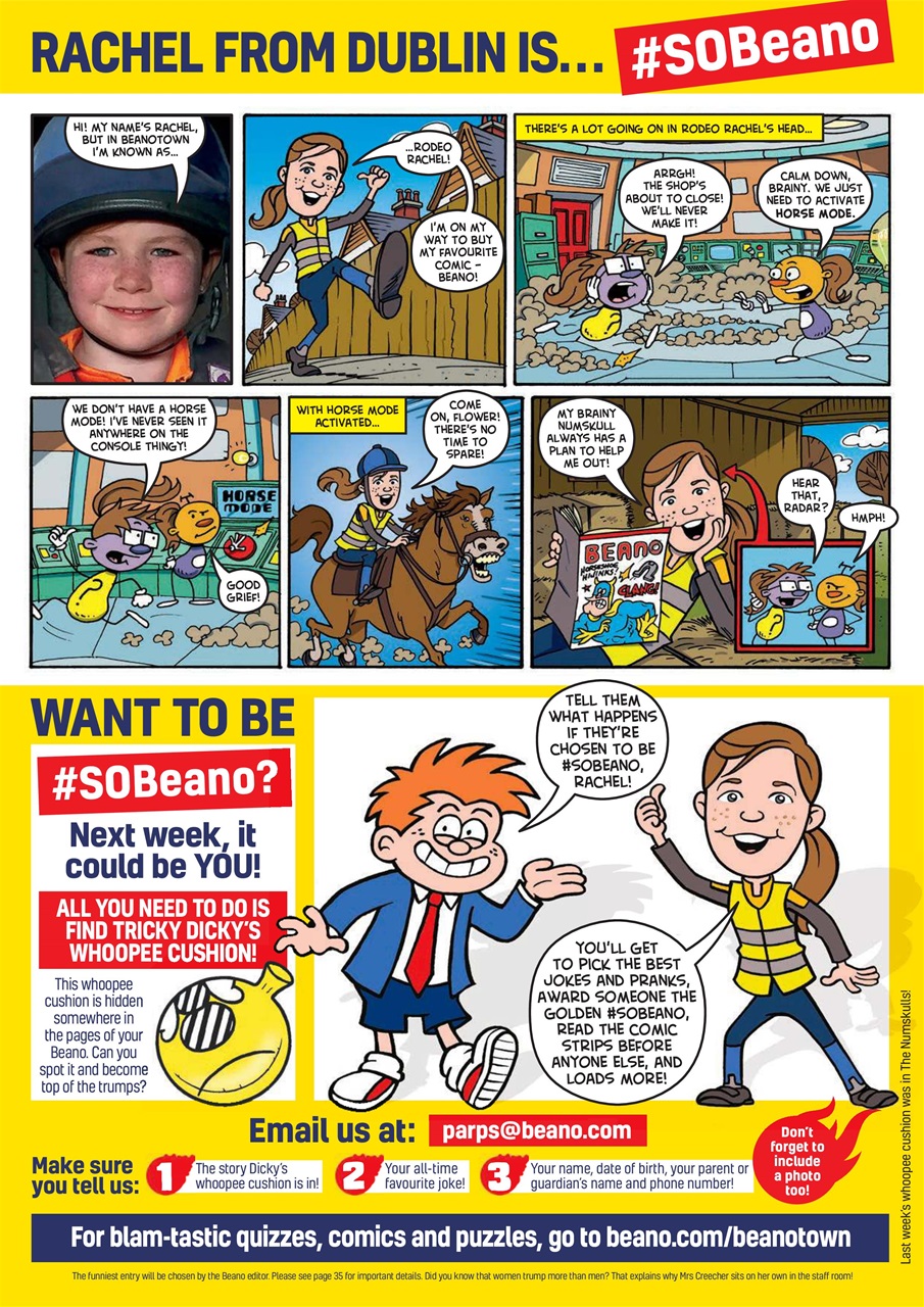 Beano Preview Pages