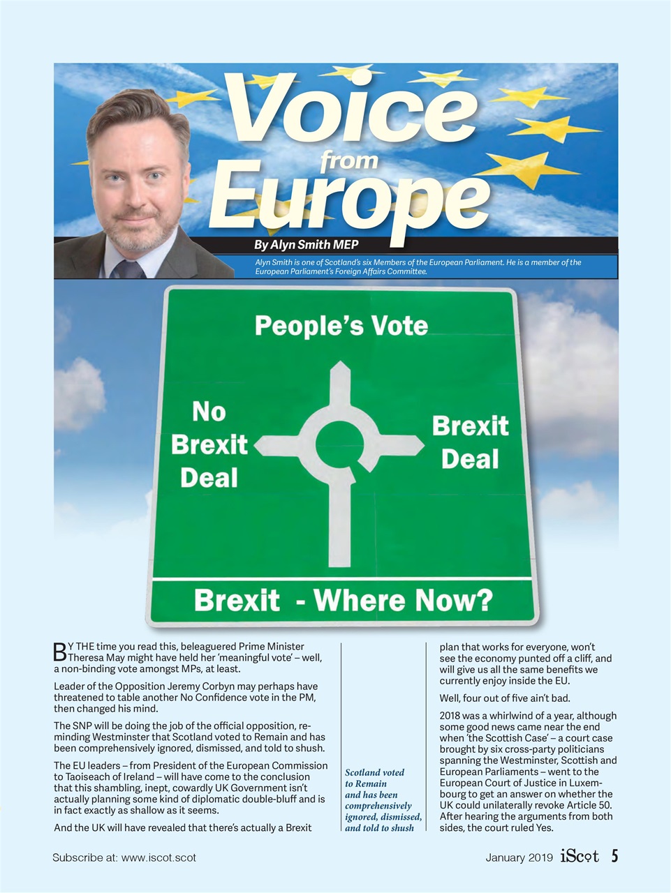 iScot Magazine Preview Pages