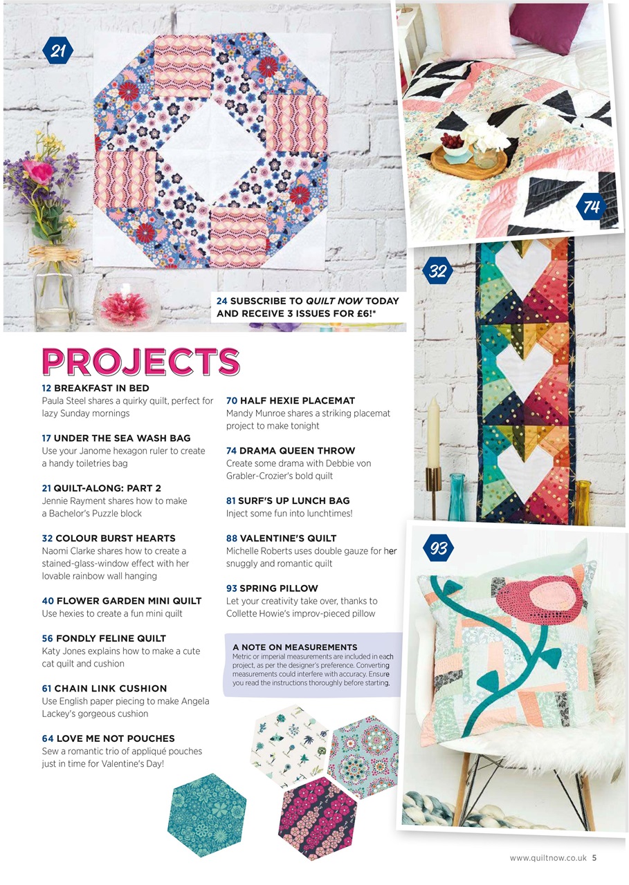 Quilt Now Preview Pages