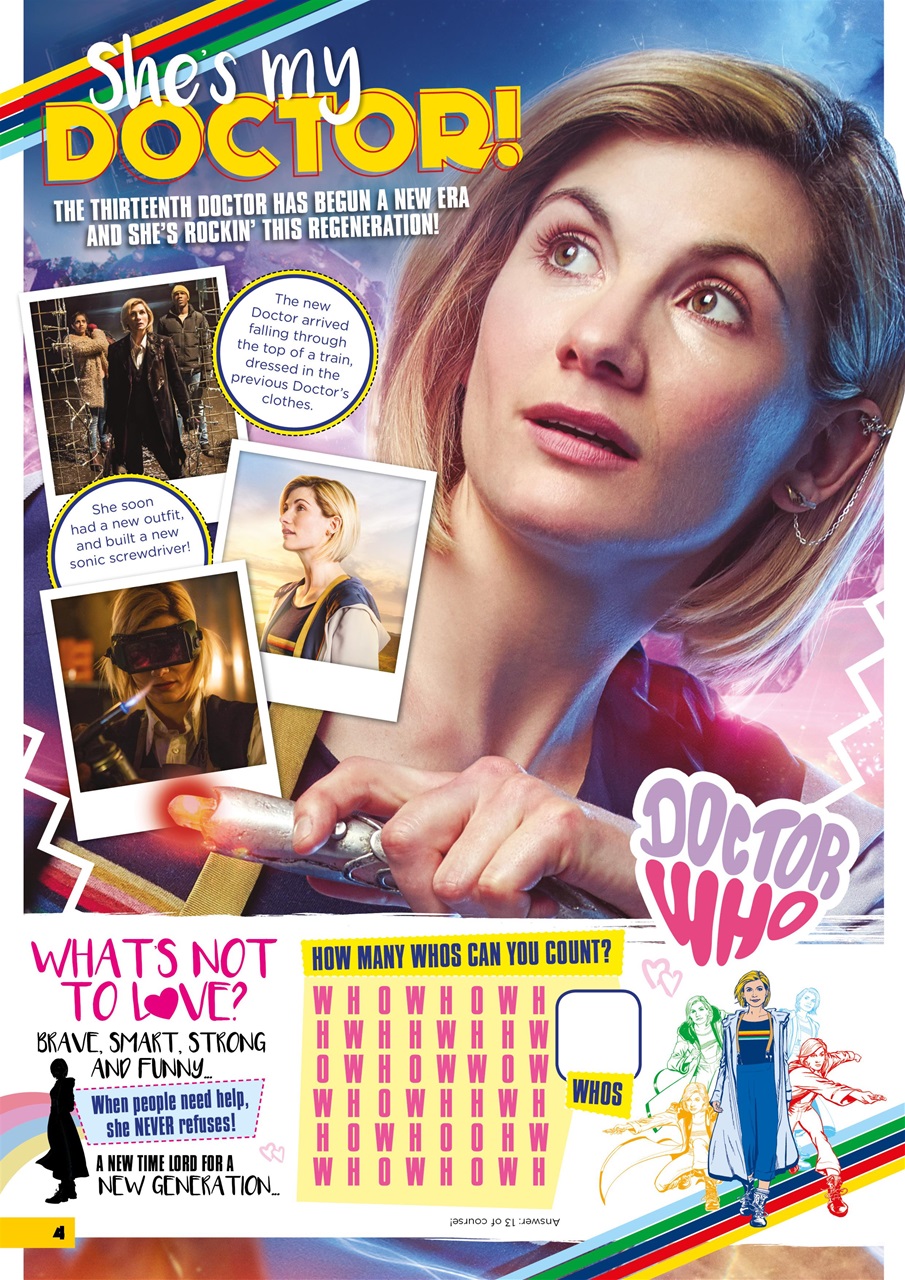 Doctor Who Adventures Magazine Preview Pages