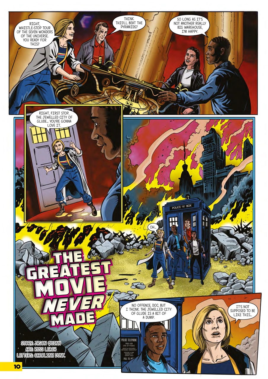 Doctor Who Adventures Magazine Preview Pages
