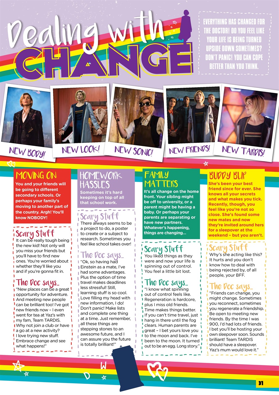 Doctor Who Adventures Magazine Preview Pages