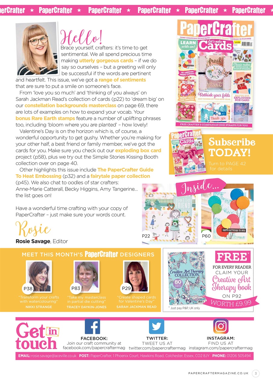 PaperCrafter Preview Pages