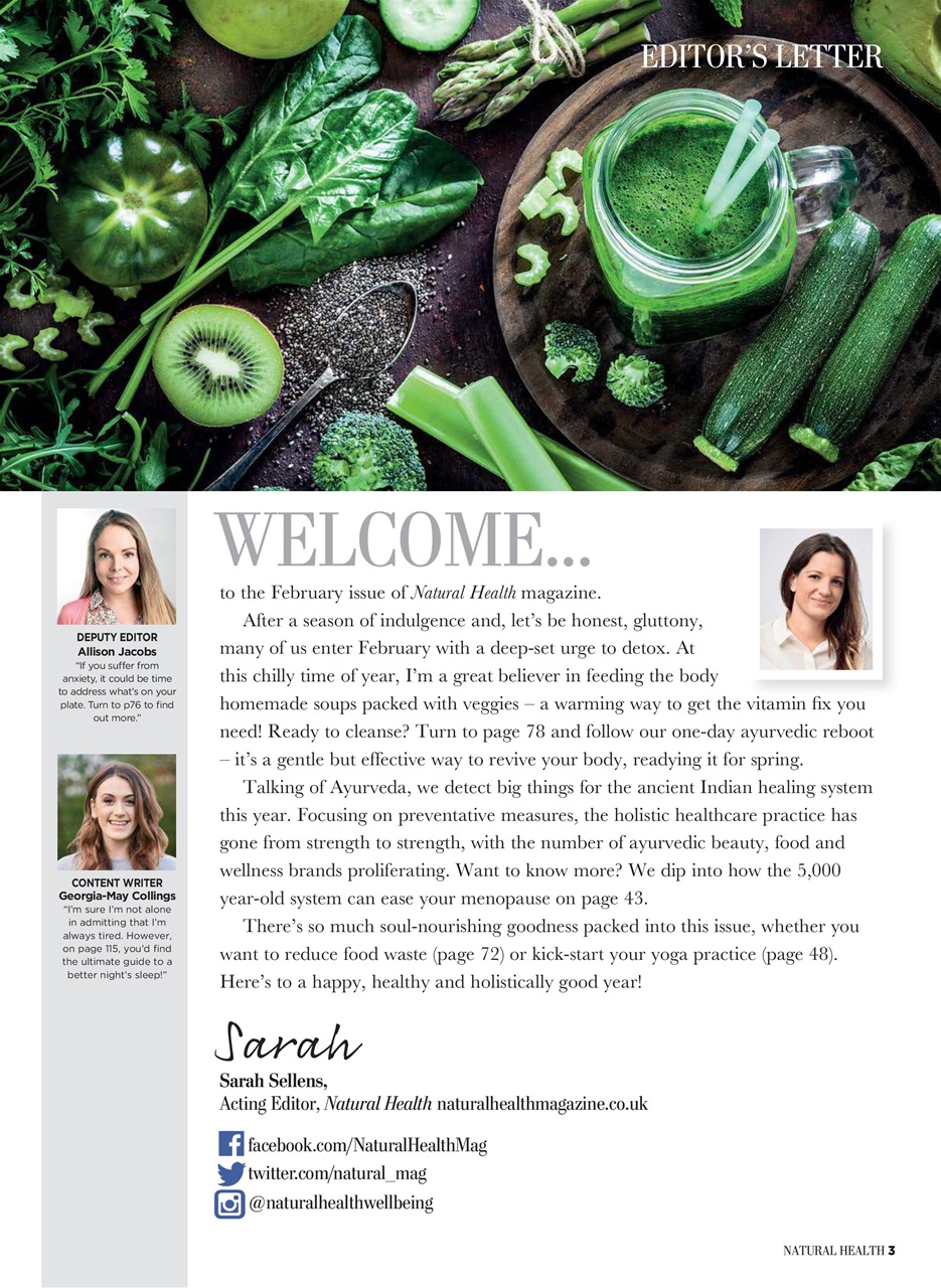Natural Health Preview Pages