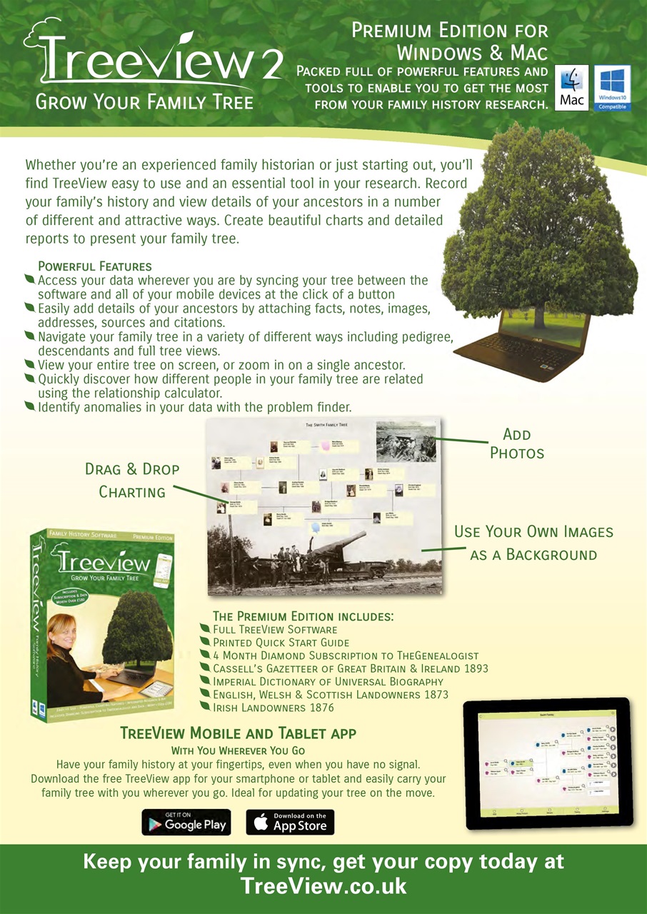 Family Tree Preview Pages