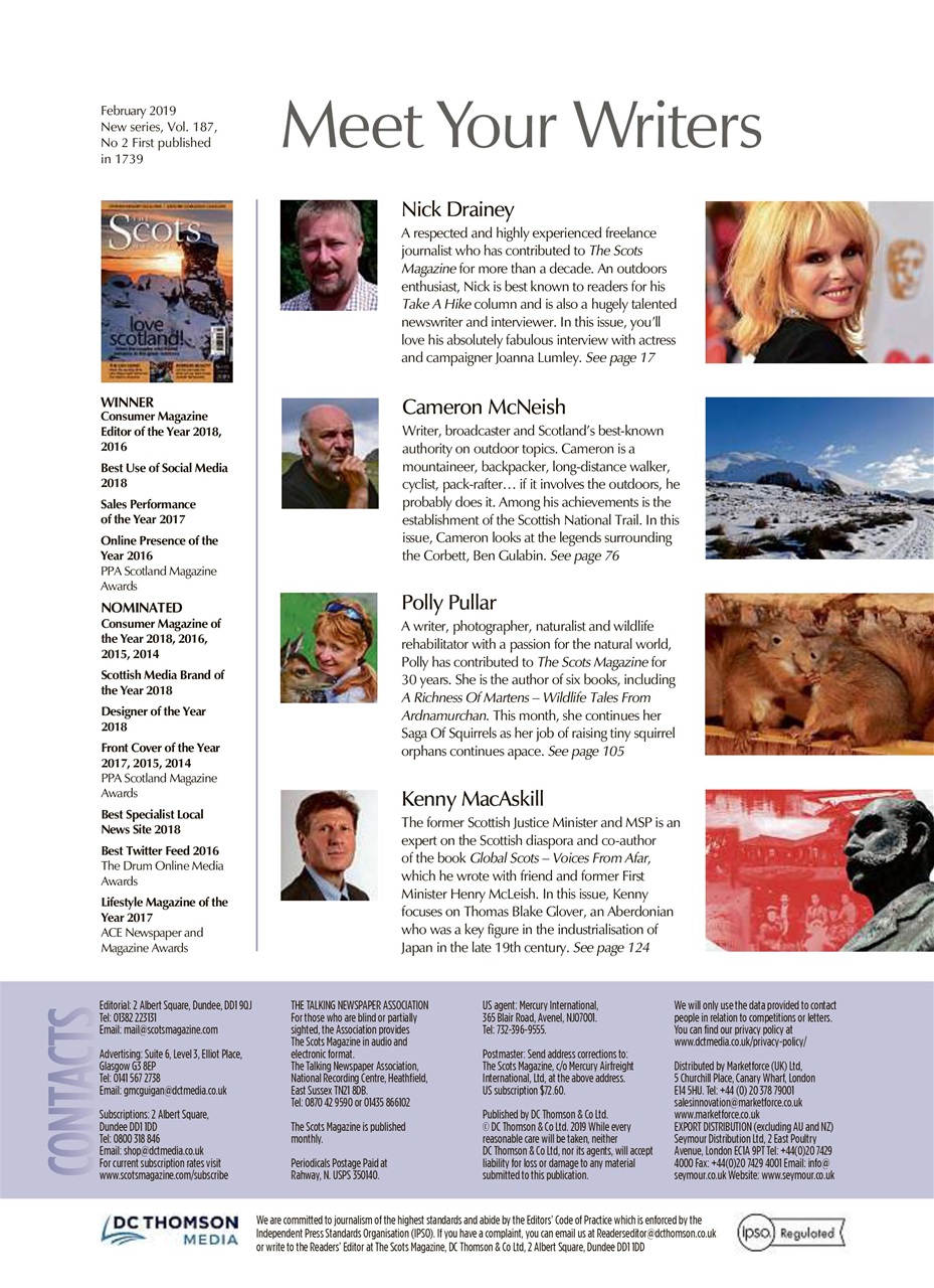 The Scots Magazine Preview Pages