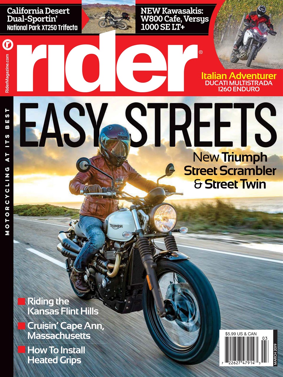 Rider Magazine Preview Pages