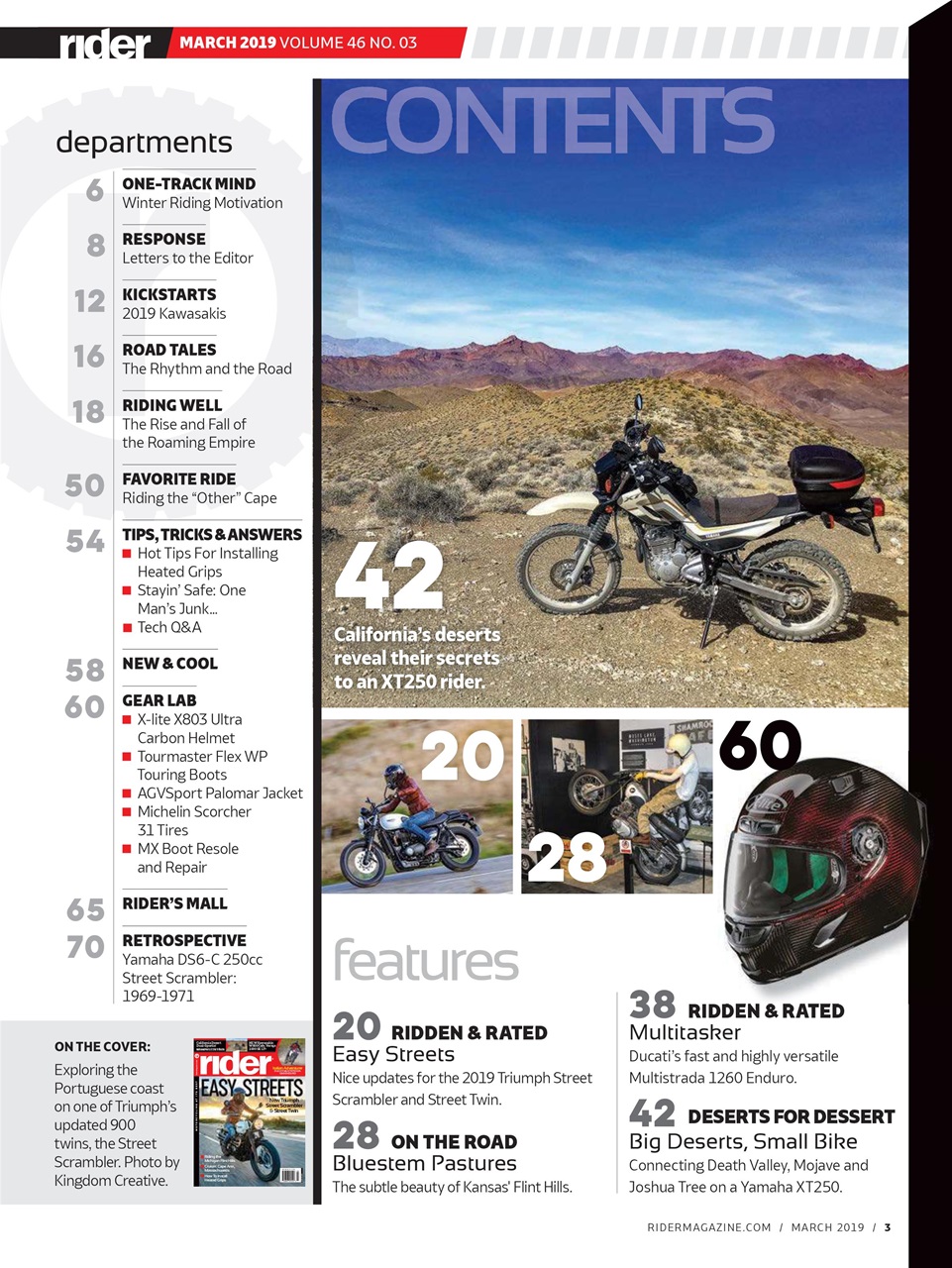 Rider Magazine Preview Pages
