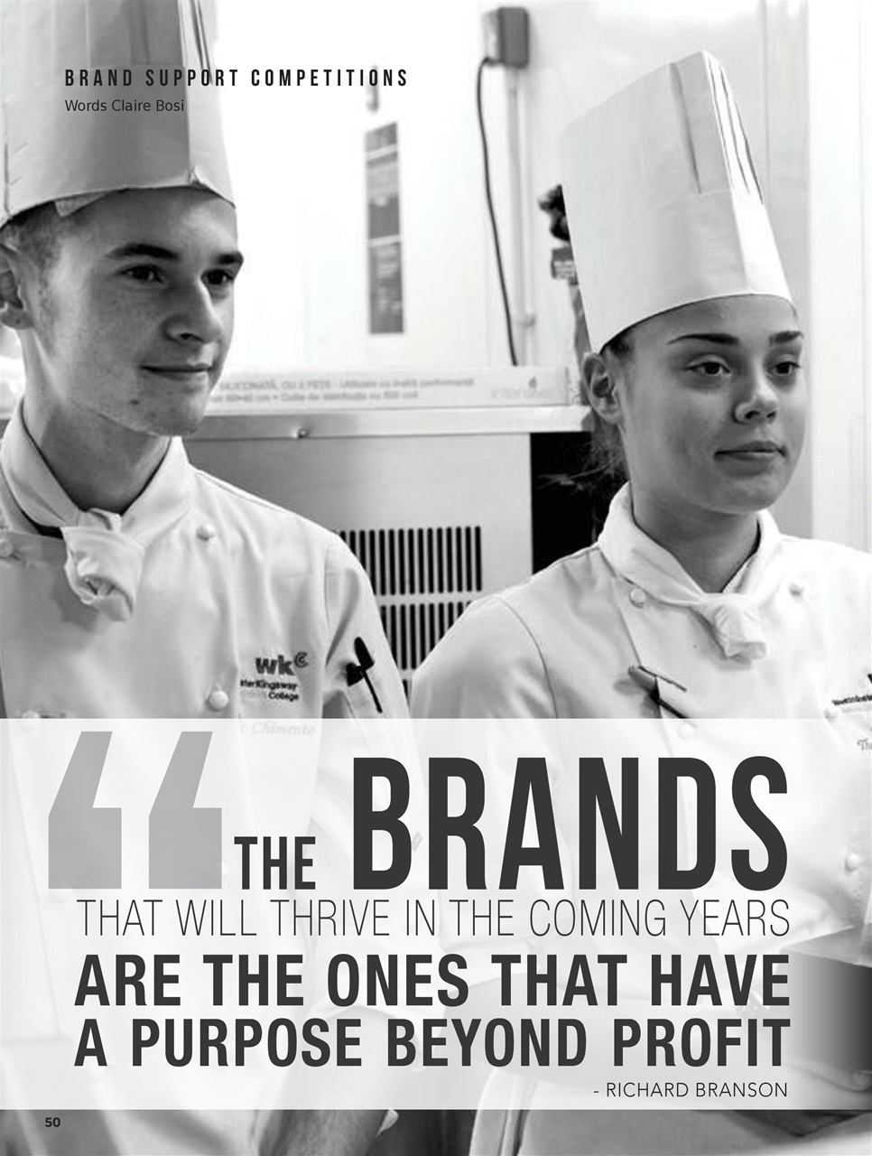 Chef & Restaurant Magazine Preview Pages