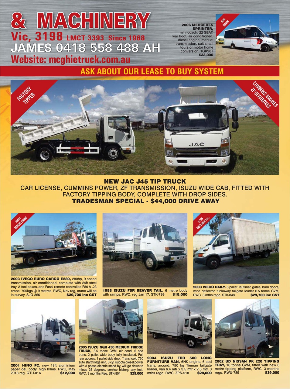 JUST TRUCKS Preview Pages