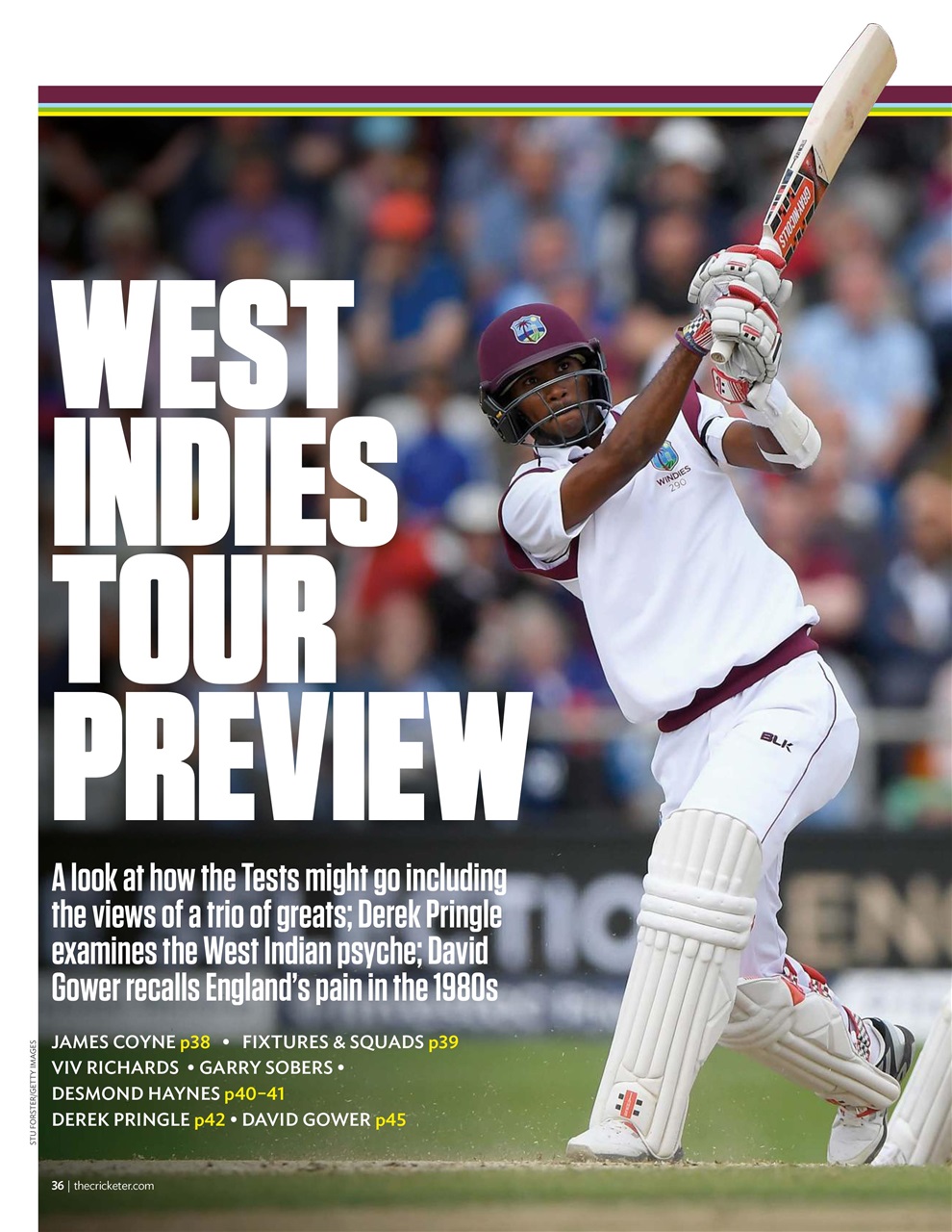 The Cricketer Magazine Preview Pages