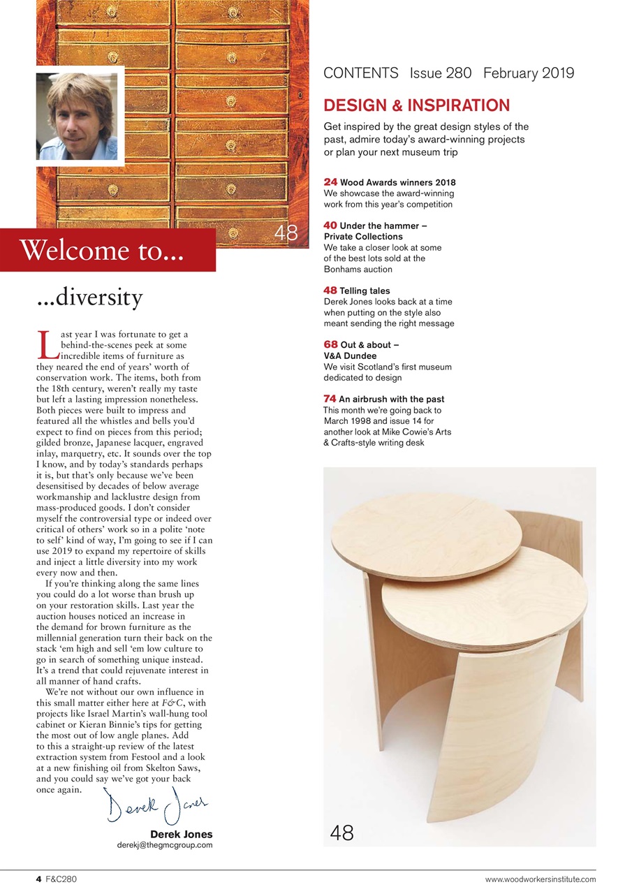 Furniture & Cabinetmaking Preview Pages