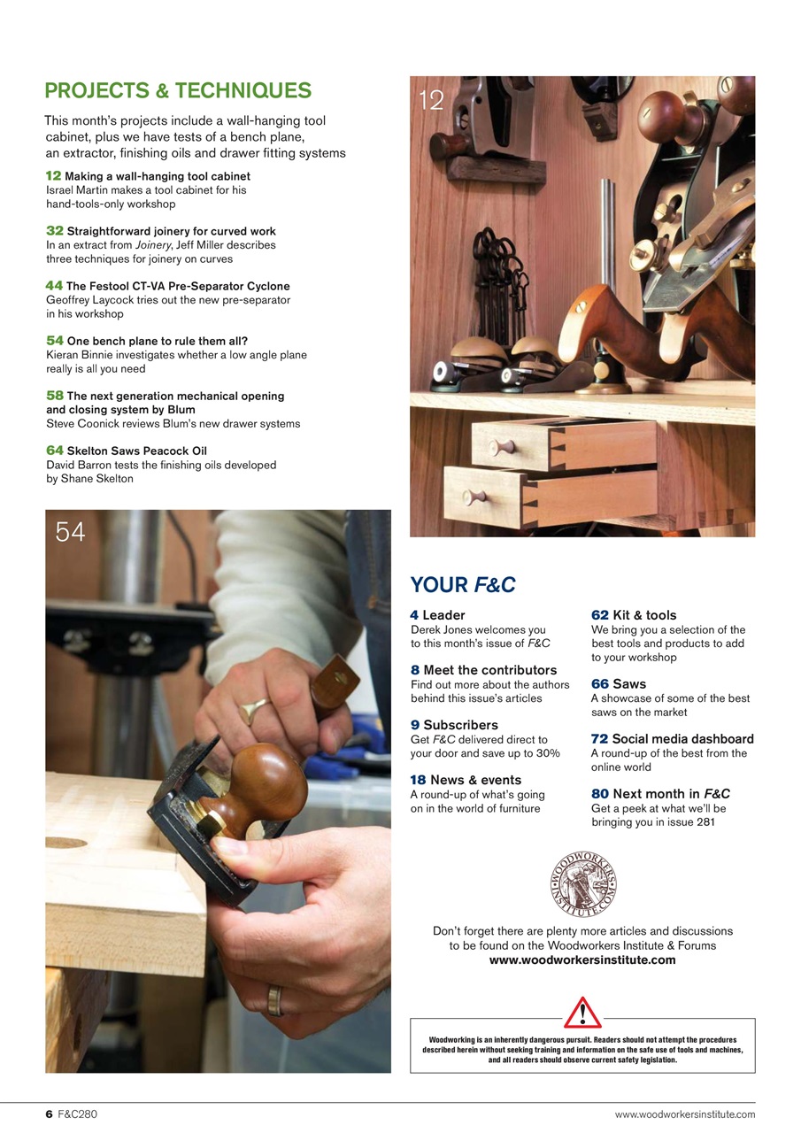 Furniture & Cabinetmaking Preview Pages