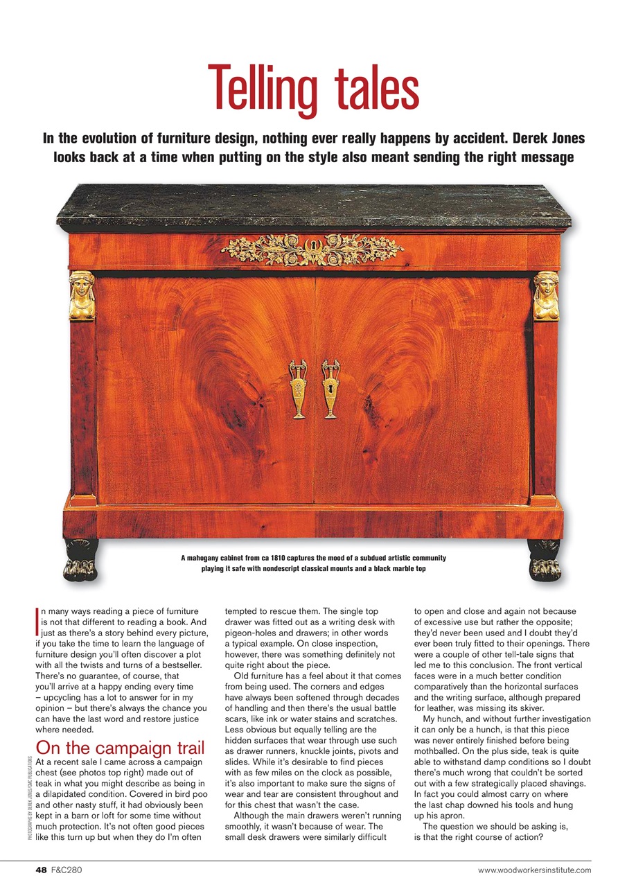 Furniture & Cabinetmaking Preview Pages