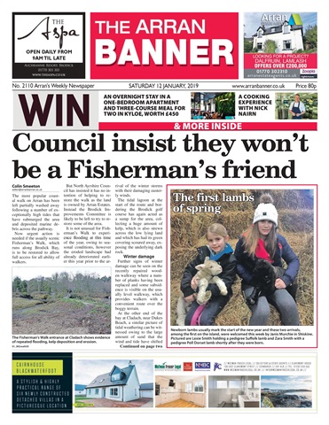 Arran Banner issue 12/01/2019