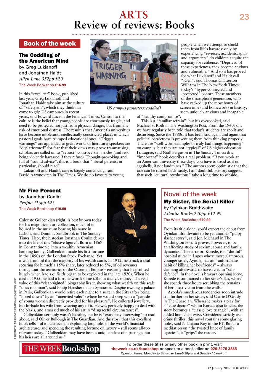 The Week Preview Pages