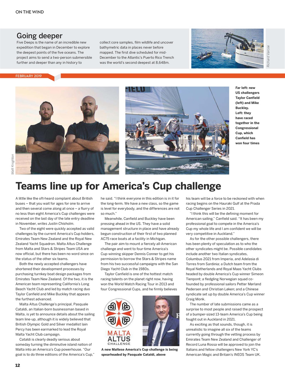 Yachting World Preview Pages