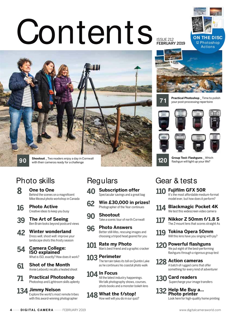 Digital Camera Magazine Preview Pages