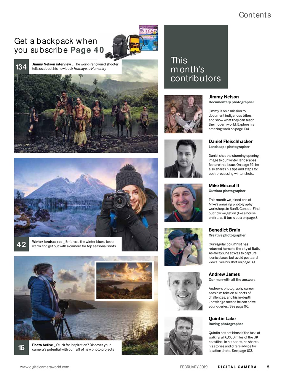 Digital Camera Magazine Preview Pages