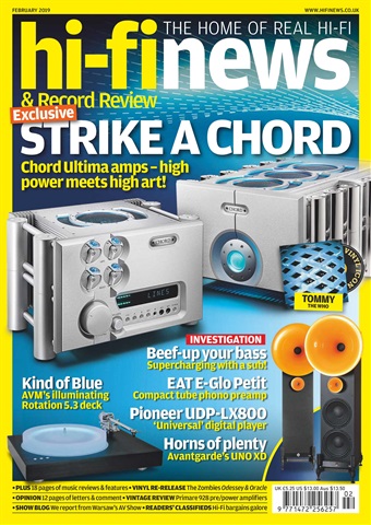 Hi-Fi News issue Feb-19