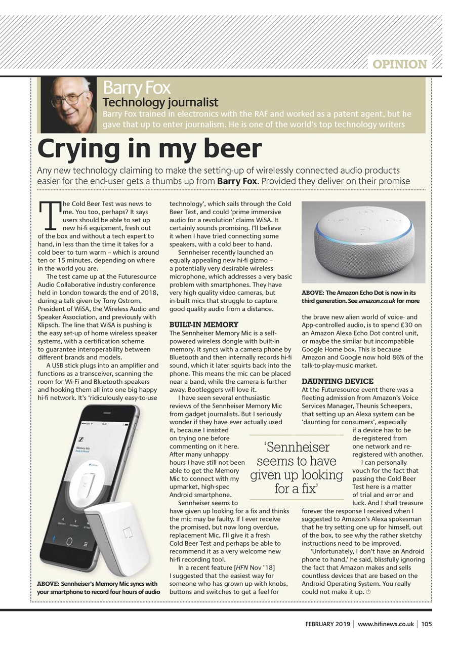 Hi-Fi News Preview Pages