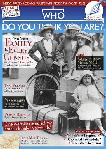 Who Do You Think You Are? issue 