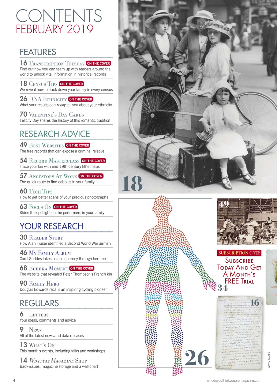 Who Do You Think You Are? Preview Pages