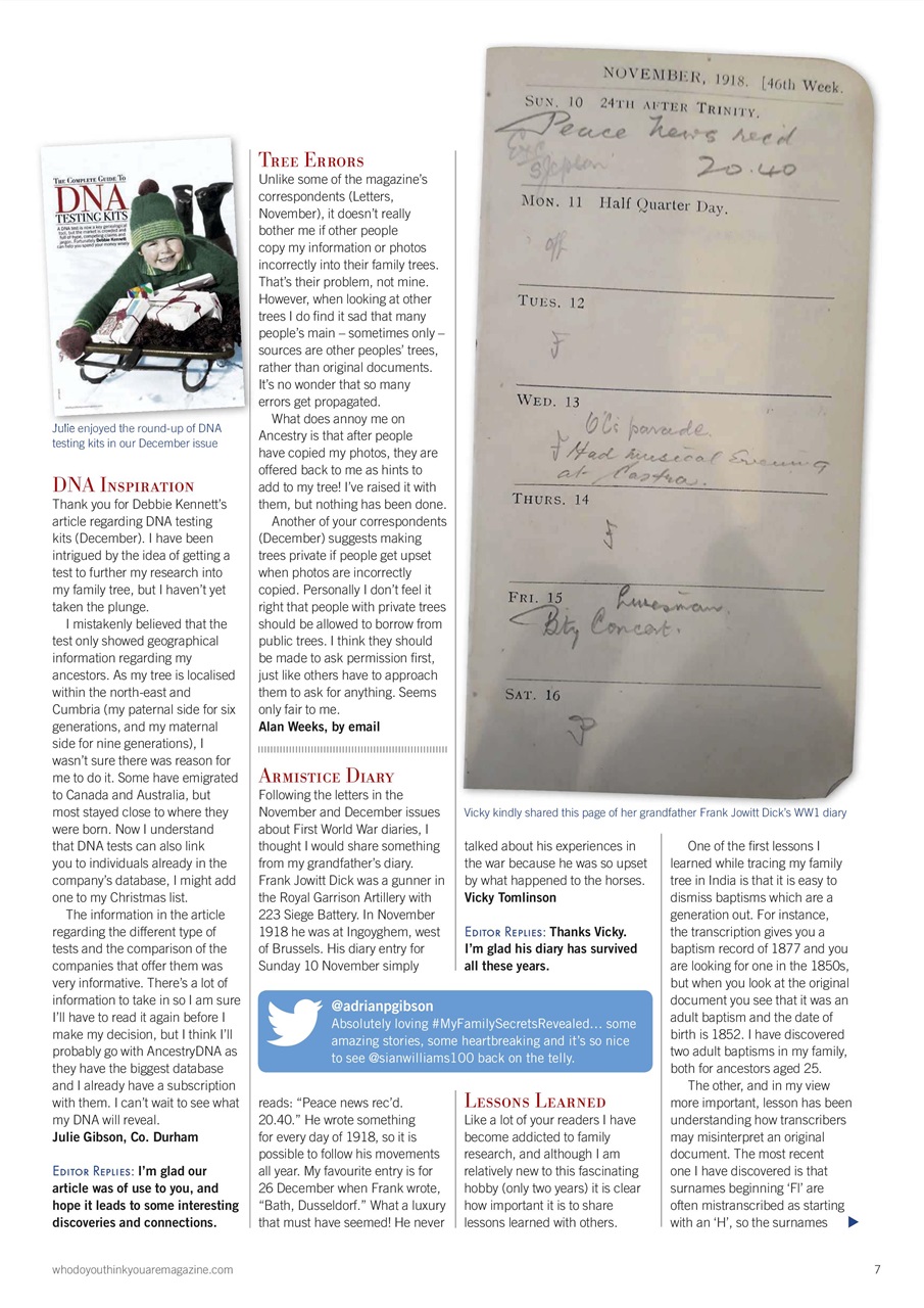 Who Do You Think You Are? Preview Pages