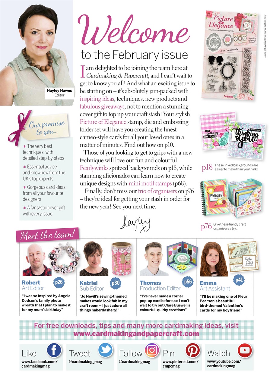 Cardmaking & Papercraft Preview Pages
