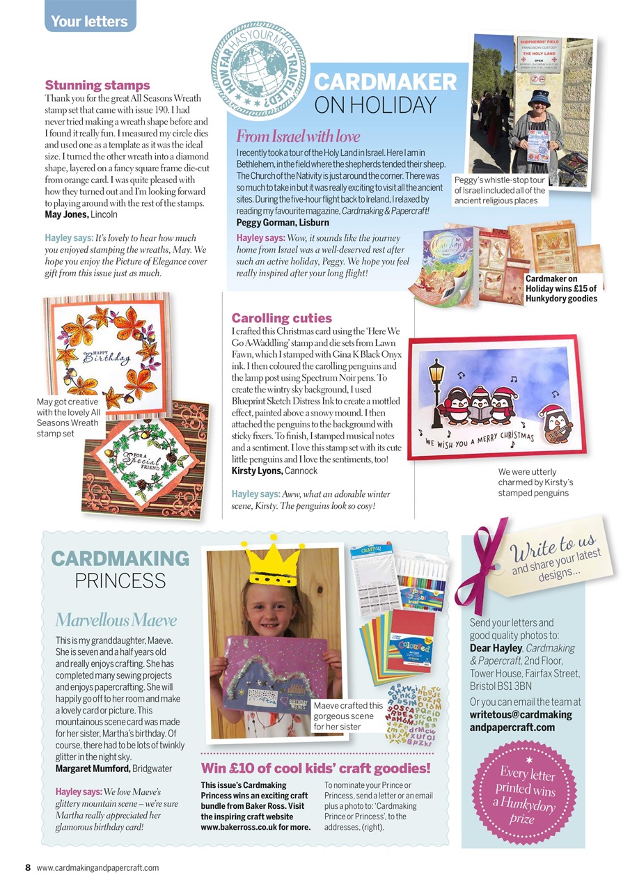 Cardmaking & Papercraft Preview Pages