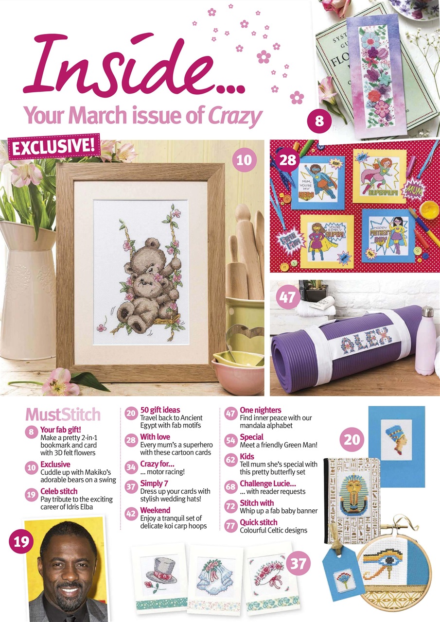 Cross Stitch Crazy Preview Pages