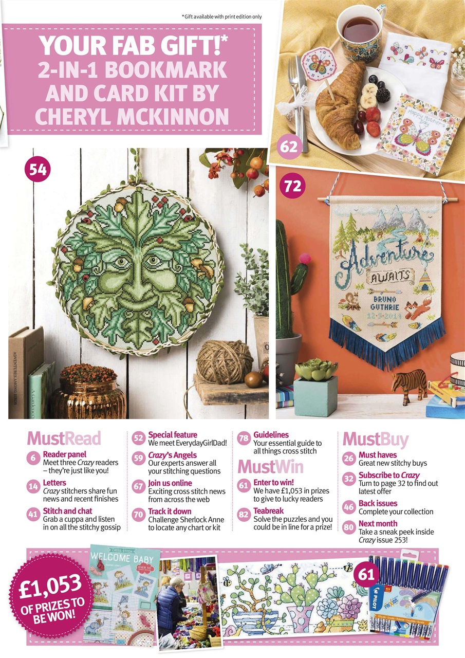 Cross Stitch Crazy Preview Pages