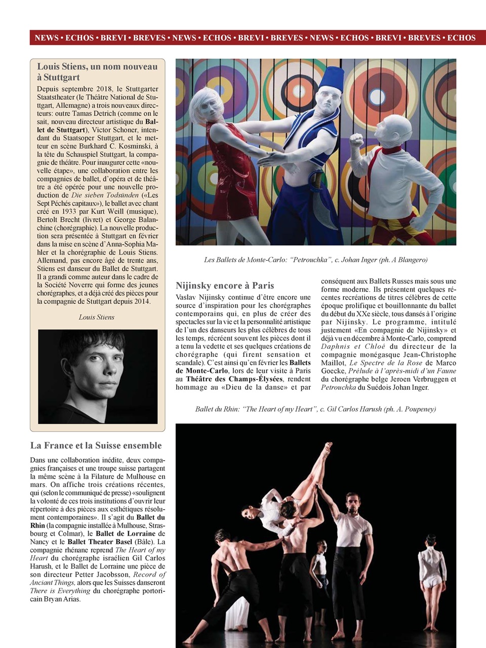 BALLET2000 Édition France Preview Pages