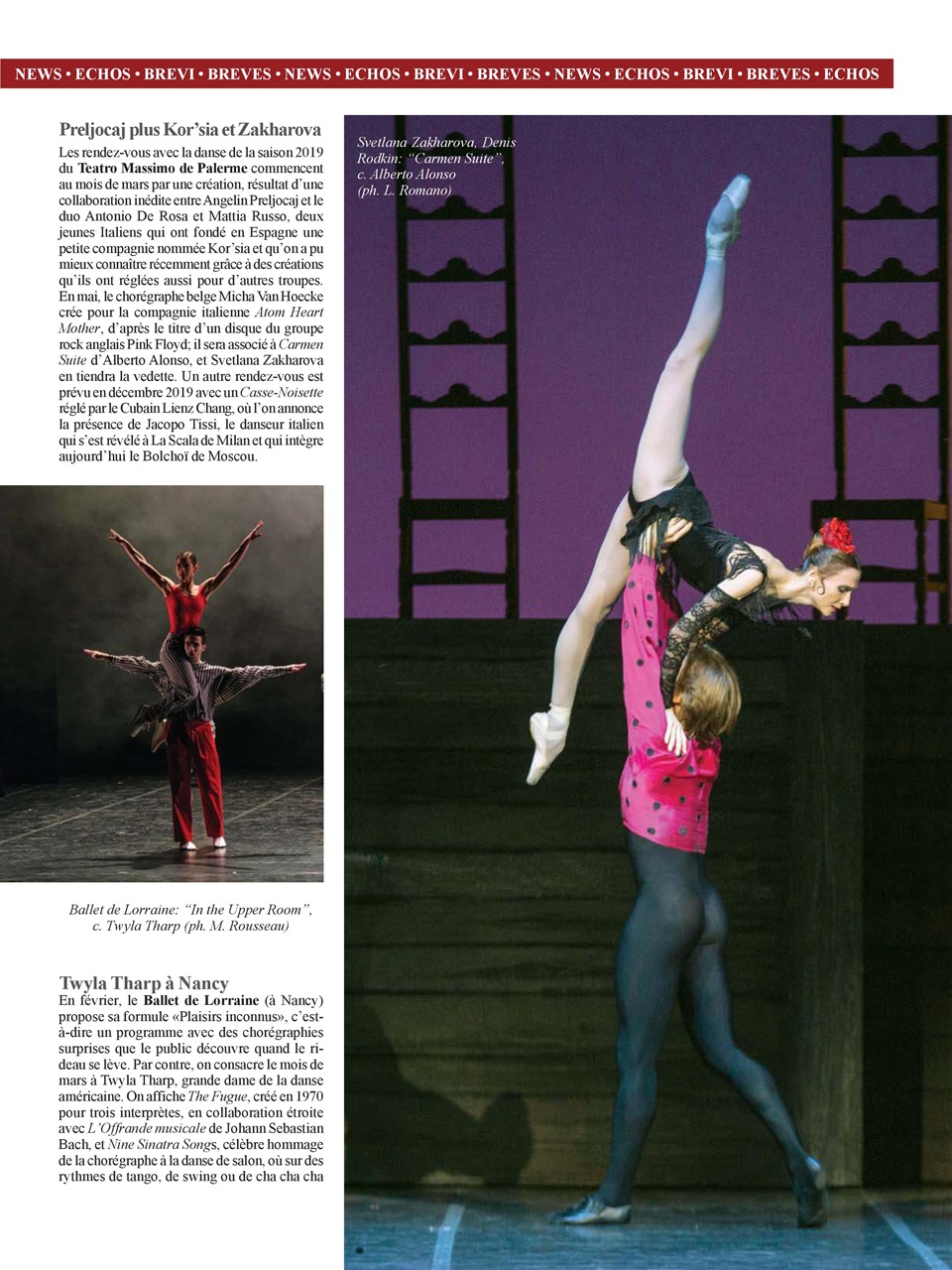 BALLET2000 Édition France Preview Pages