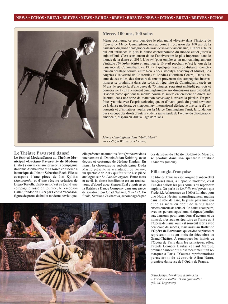 BALLET2000 Édition France Preview Pages
