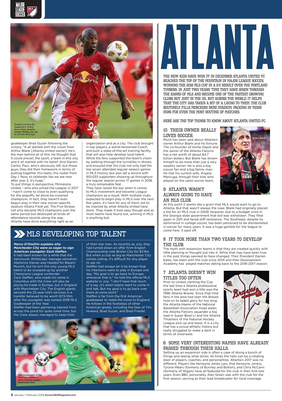 Soccer 360 Preview Pages