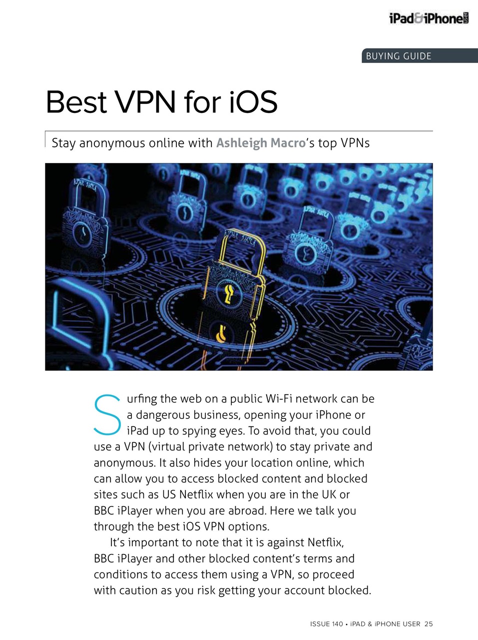 iPad and iPhone User Preview Pages