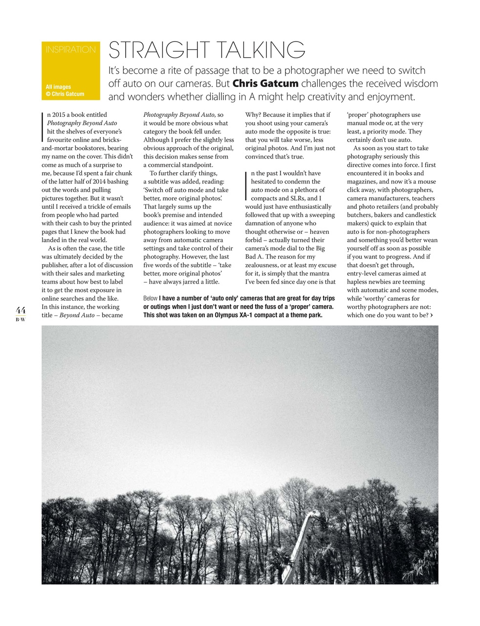 Black+White Photography Preview Pages