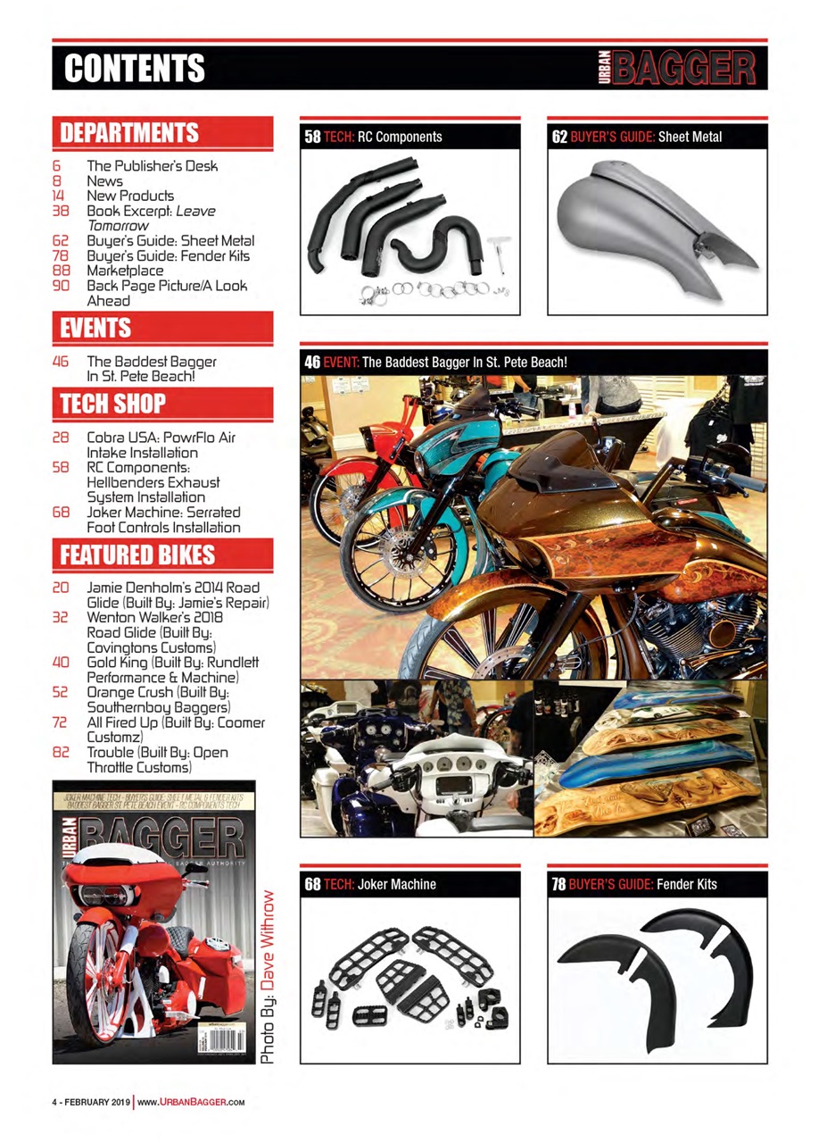 Urban Bagger Preview Pages